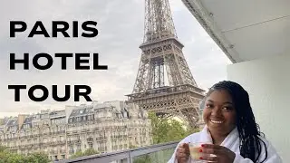 Paris Eiffel Tower View Room Tour (Pullman Hotel)