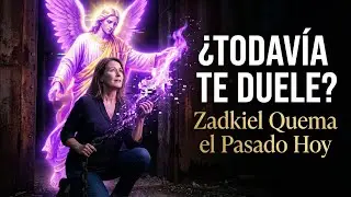 💜ORACIÓN con el ARCANGEL ZADKIEL para SOLTAR lo que AÚN DUELE ✨Su LLAMA VIOLETA lo TRANSFORMA TODO