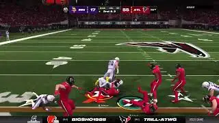 Falcons vs agr Vikings dynasty NFC championship game