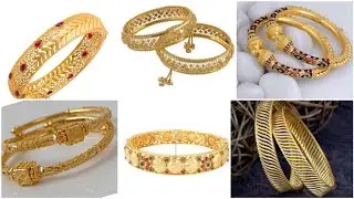NEW Designer's Gold Bangles & Kangan Styles