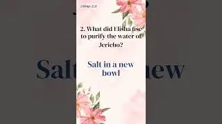A Quiz That Makes God&rsquo;s Word Sweet as Honey - 1-Minute Bible Quiz (642)