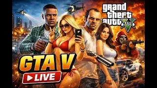 GTA V Online | Live Hindi Gameplay - Epic Police Chases & Intense Missions!