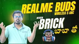 Realme Buds Wireless 5 ANC Review Brick బాబా తో 💥 | Uma Telugu Tech