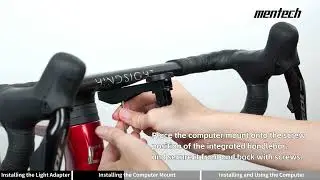 How to Use Mentech Bike Computer Mount - Mount 01