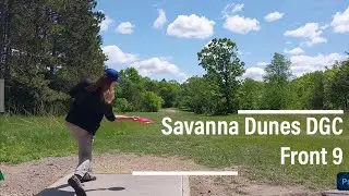 Savanna Dunes DGC at Bunker Hills Front 9 Hole by Hole.