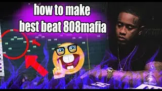 How to make a Southside 808 Mafia Type Beat in Fl Studio BEST ROLL 808