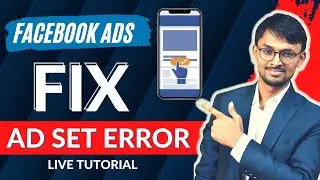 FIX Facebook AD SET ERROR ✅ | How to Resolve Ad Set Error in Facebook Ads Manager (Hindi)