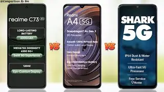 Realme C73 Vs Redmi A4 Vs Lava Shark 5G :-⚡ Full Comparison 🔥 Which One is Better 💯