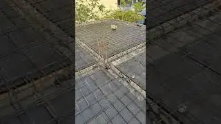 How Roof slab steel work view