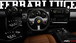 Ferrari Luce | Ferrari's Full-Electric Sports Car Interior Design Revealed !