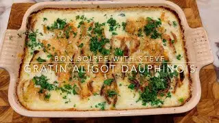 French Fusion Mashed Potato Fantasy: Aligotin Dauphinois - Where Cream Meets Crisp! OMG! Shocking