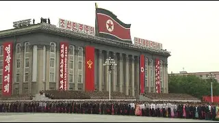 Pyongyang Holds Mass Parade to Celebrate Ruling Party Congress