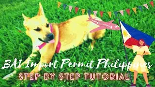 HOW TO GET A PET IMPORT PERMIT FROM THE  BUREAU OF ANIMAL INDUSTRY PHILIPPINES | STEP BY STEP