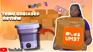 MUST WATCH BEFORE BUYING TEMU WASHING MACHINE!!!! #Temu #temureview #temuhaul #tarene’stalenttime