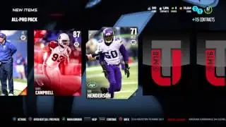 Madden NFL MUT 16 All-Pro Pack Bundle Opening, 6 Elites