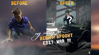 My Entry For @BennyProductions Spooky Edit War #photoshop #speedart #art