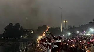 Ganga Aarti 1 January 2026 ❤️ #youtube #gangaaarti 