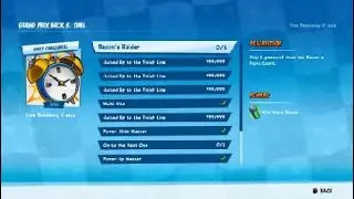 Back N Time Grand Prix GLITCHED Challenge List Day 9 - Crash Team Racing Nitro-Fueled