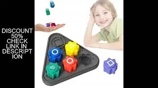 Gonggi Jack Stone Pebbles Set Fun Stone Catching Game 3D Printed Hand Eye Coordination Training Toy