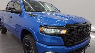 2025 Ram 1500 Big Horn Hydro Blue Pearlcoat New. walk around for sale in Fond Du Lac, Wisconsin