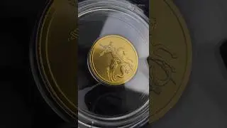 Цену монеты смотри в конце видео. Золотая инвестиционная монета &laquo;Георгий Победоносец&raquo;