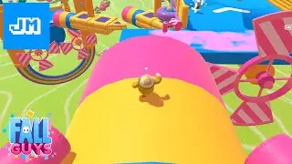 Playing Fall Guys Season 4 Free For All Update (Creative Construction)
