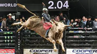 Koltin Hevalow rides Shazam for 87.55 Points | PBR UTB Highlight
