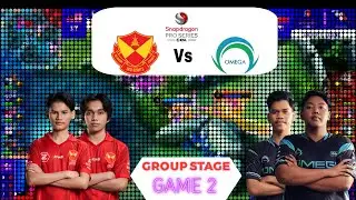 SMART OMEGA 🇵🇭 vs SRG 🇲🇾 GAME 2   SNAPDRAGON PRO SERIES CHALLENGE FINALS Season 5