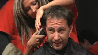 Andrew Hyland going Bald for Bucks