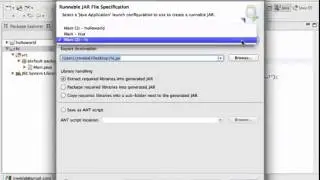 Eclipse JAR export  Publishing your Java Program Tutorial