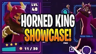 *NEW* THE HORNED KING (GEAR TIER 5) SHOWCASE & GAMEPLAY! - Disney Sorcerer's Arena