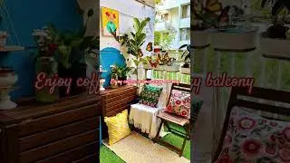 Coffee in Cozy Balcony #decoration #patio #shorts