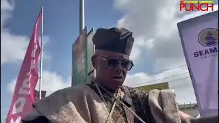 Farouk Oreagba Makes Grand Entrance at Ojude Oba 2025