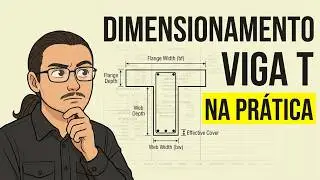 Planilha vigas   Dimensionamento Viga T   Engenheiro Estrutural