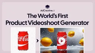 Представляем AdCreative.ai v9: превращайте фотографии продуктов в потрясающие видеоролики | Вперв...