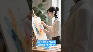 Earn $19K a Month Selling AI Art on Etsy (Beginner Friendly Strategy)