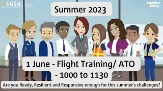 EASA Safety Week 2023 - Day 3 Flight Training/ ATO