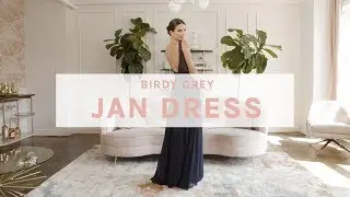 JAN BRIDESMAID DRESS | BIRDY GREY