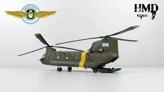 Boeing CH-47C Chinook Argentinian Army,  Falklands Conflict, 1982, Corgi 1:72 Diecast Model AA34217