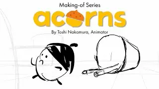 Live Action Test & 3D Animation: Acorns' TECH TALK by Animator, Toshi Nakamura