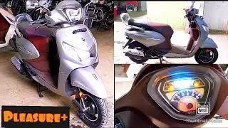 New hero pleasure plus facelift.bluetooth connectivity features full detail review video.