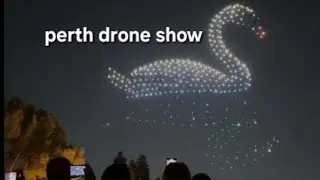 Воспоминания 🇦🇺✨ Шоу дронов в Перте &ndash; День Австралии 2025 ✨🇦🇺