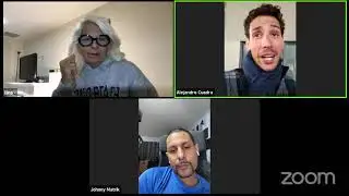 Chatting with two filmmakers my friends Alejandro Quadra and Johnny Matrik