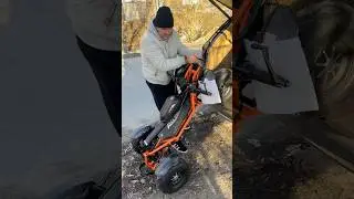Электроквадроцикл, который помещается в багажник автомобиля - Eco Koleso 4x4 Lite полный привод💪