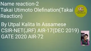 Name Reaction-2 Takai Utimoto Olefination #CSIR-NET #GATE