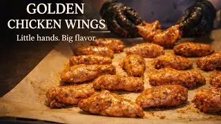 Golden Chicken Wings | Little Hands, Big Flavor