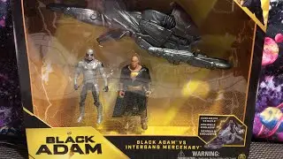 Black Adam VS Intergang Mercenary unboxing video, it was on clearance for $9 plus tax awesome!,