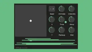 diffuse - experimental delay, reverb, pitch, filter, and more (VST3 / AU)