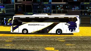 Shahzadpur Travels Scania | Dhaka-Shahzadpur | MBD Map V8 By Jahidul Alam Akash