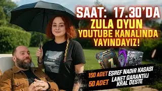 Eşref Saati Nadir Kasası ve Lanet Garantili Kral Deste Hediyeli Yayın! Hadi Gel!